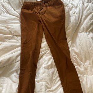 Lululemon abc slim-fit pants. Copper Brown. 33-34